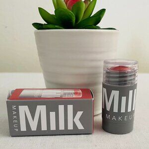 Milk Makeup Lip and Cheek Tint Werk Dusty Rose 0.21 Oz Creamy Blush Hydrating